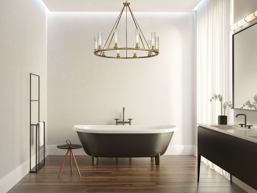 Beau 46-in Chandelier