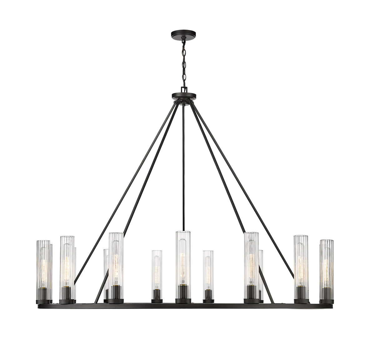 Beau 60-in Chandelier