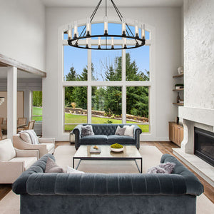 Beau 60-in Chandelier