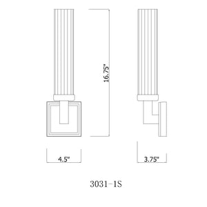 Beau 4.5-in Wall Sconce