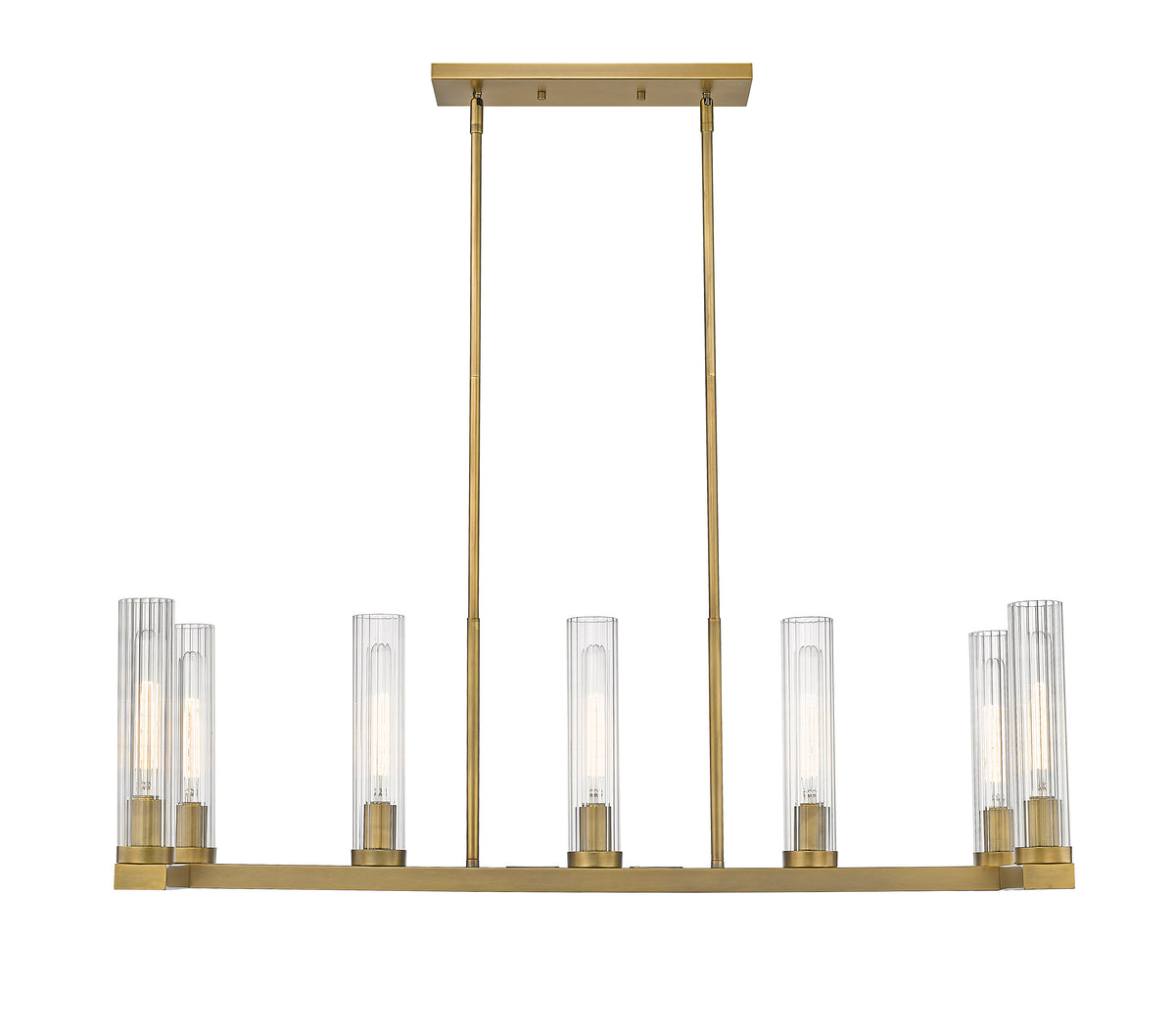 Beau 44-in Linear Chandelier