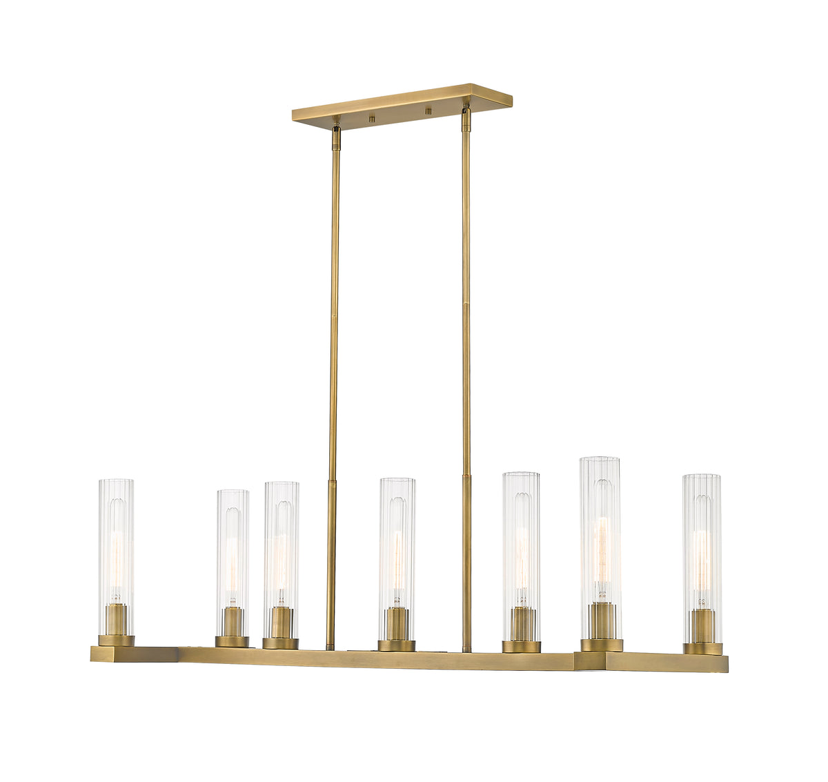 Beau 44-in Linear Chandelier