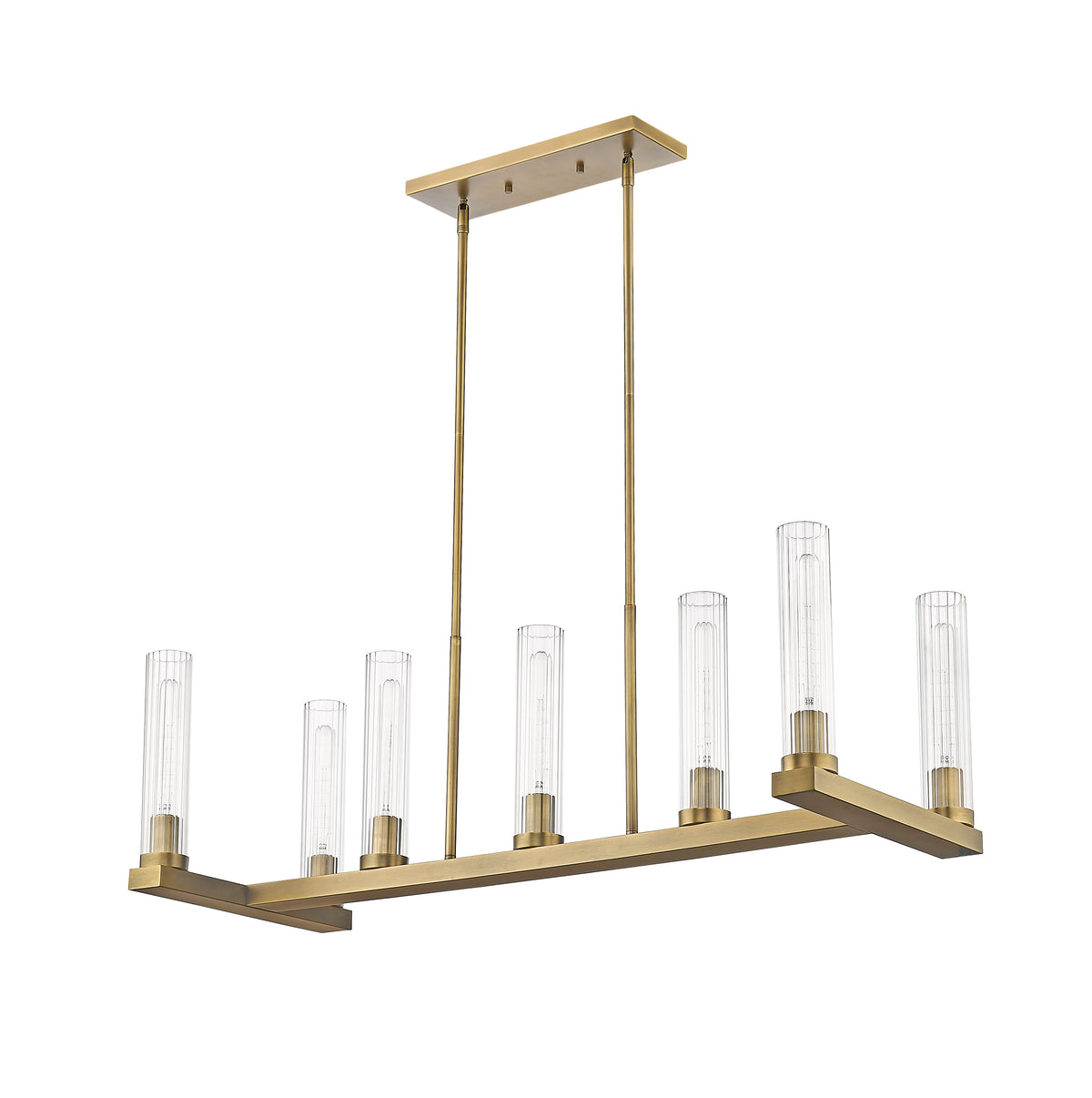 Beau 44-in Linear Chandelier