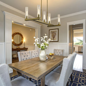 Beau 44-in Linear Chandelier