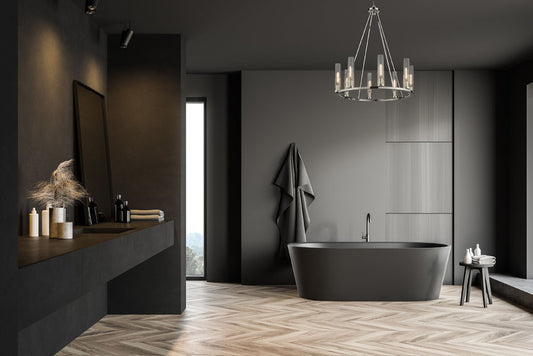 Beau 33-in Chandelier