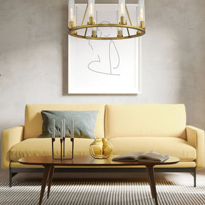 Beau 33-in Chandelier