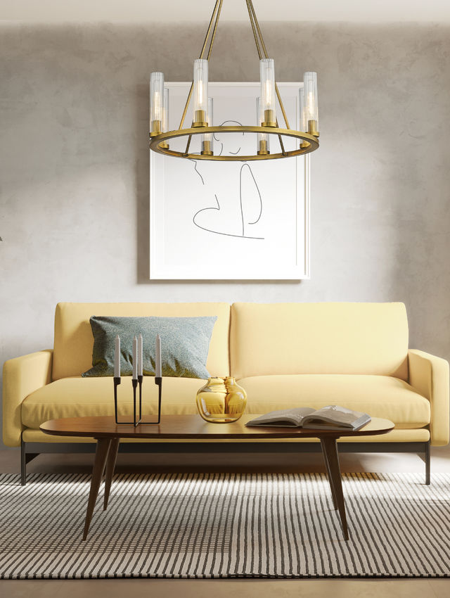 Beau 33-in Chandelier