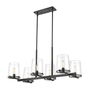 Callista 43-in Linear Chandelier