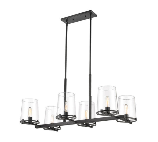 Callista 43-in Linear Chandelier