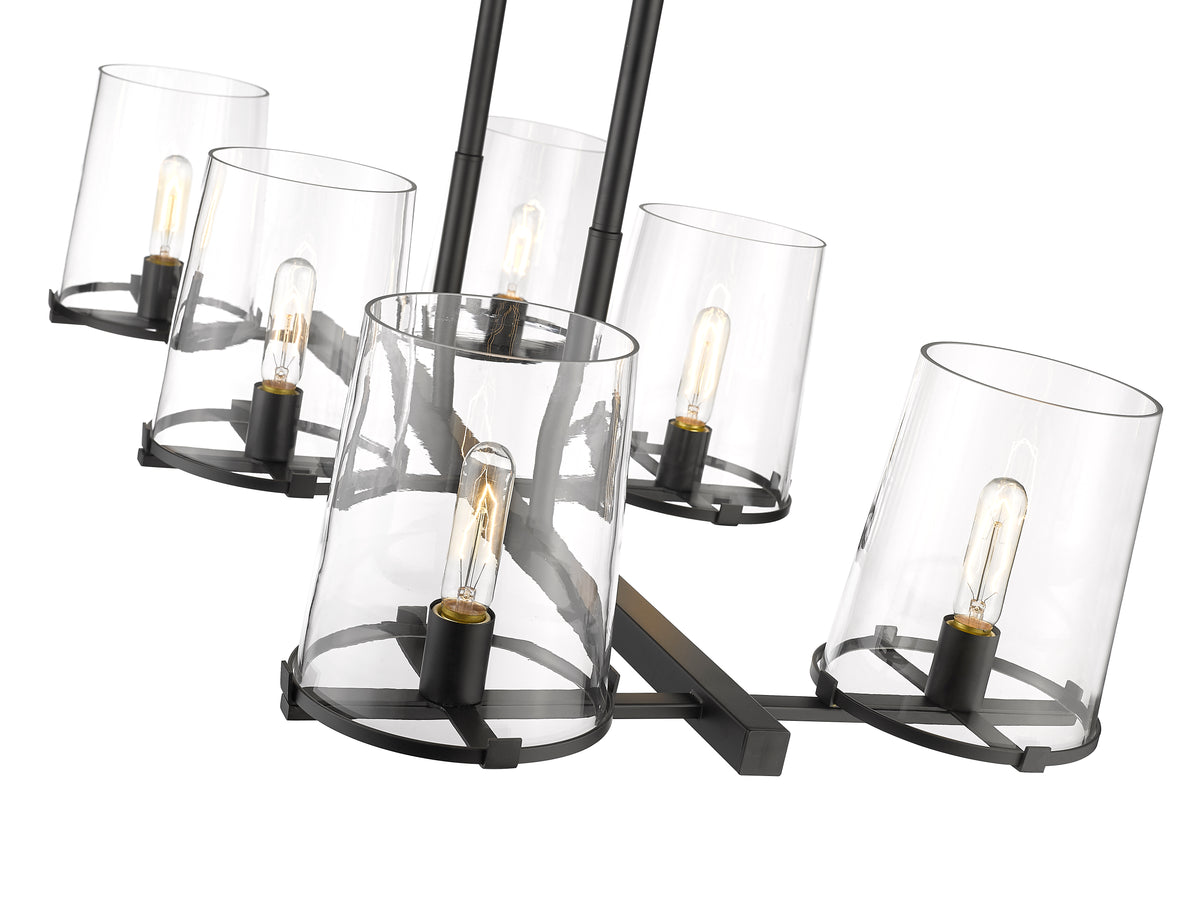 Callista 43-in Linear Chandelier