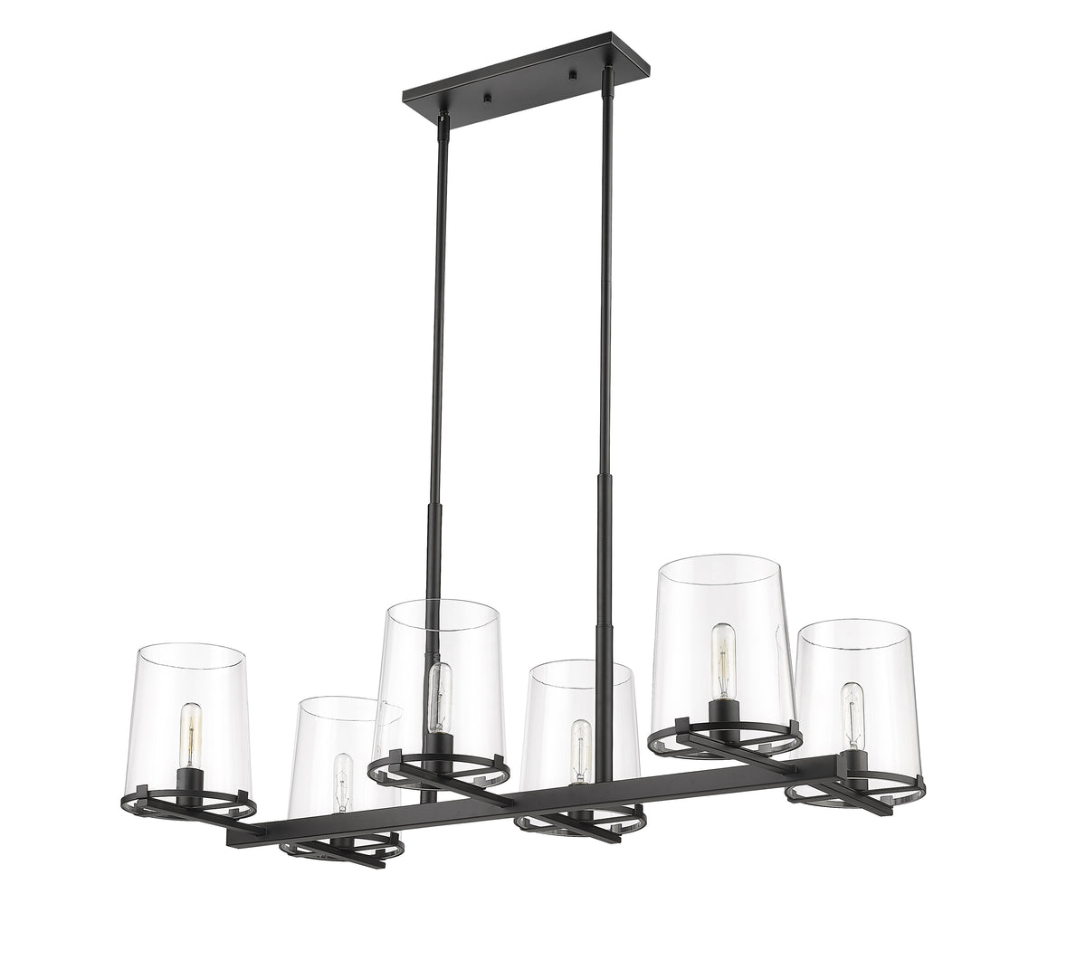 Callista 43-in Linear Chandelier
