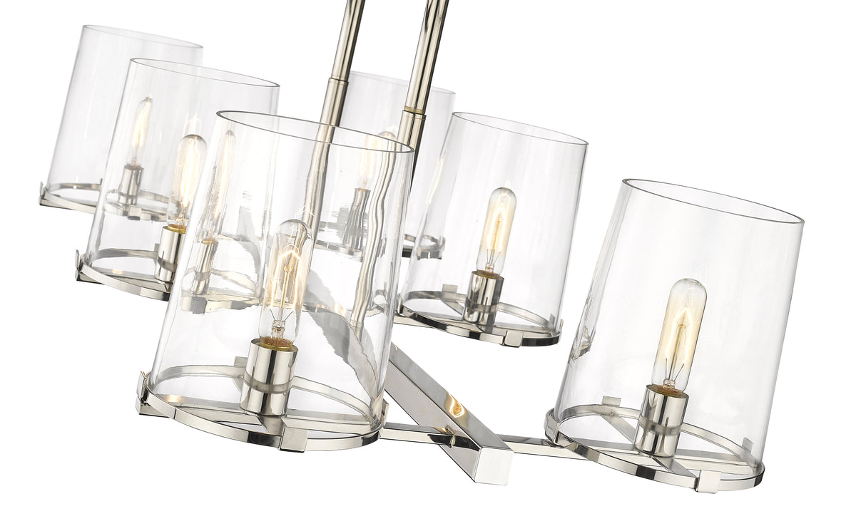 Callista 43-in Linear Chandelier