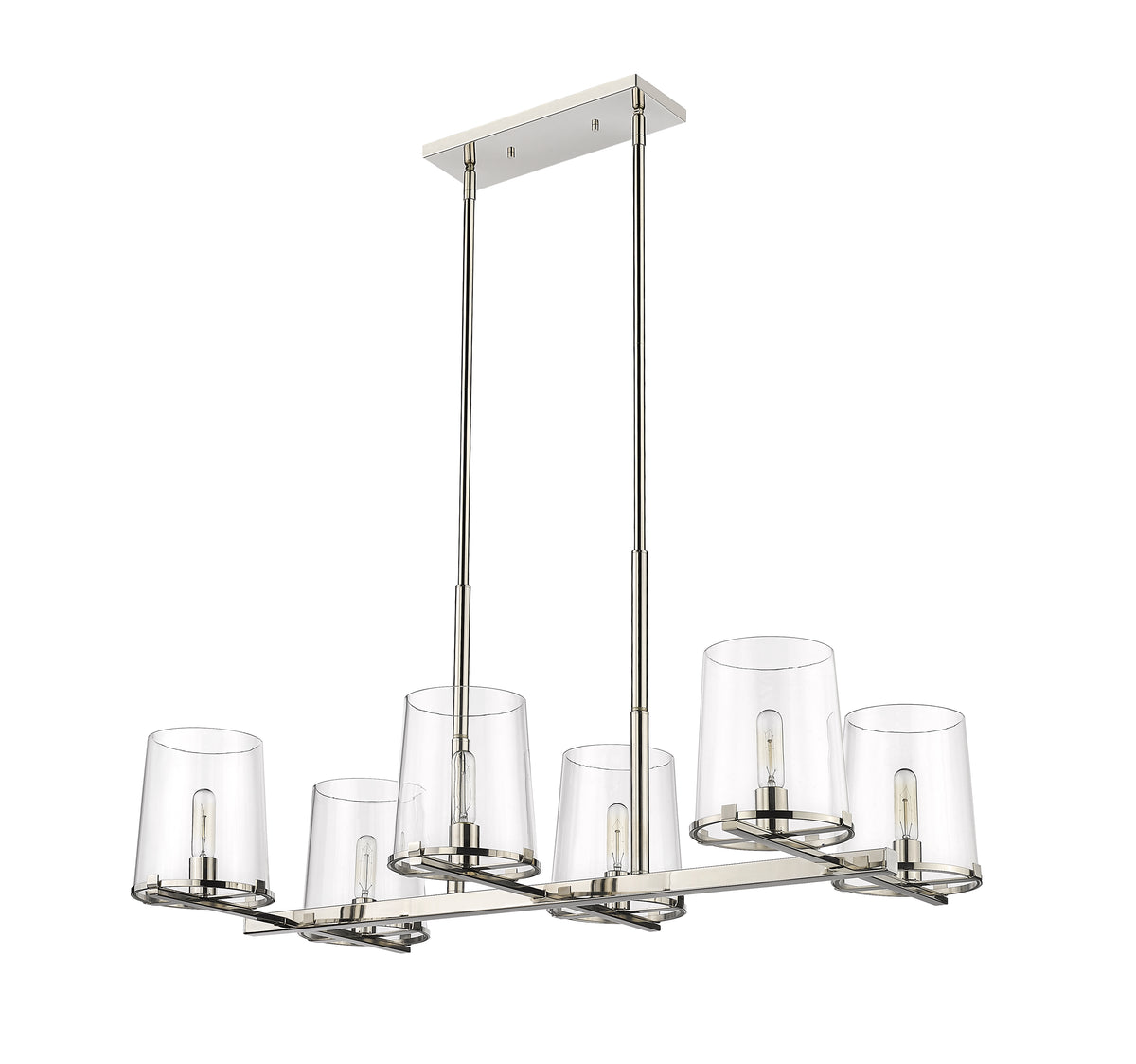 Callista 43-in Linear Chandelier