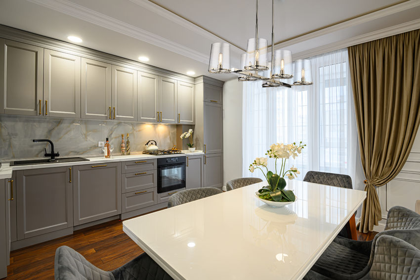 Callista 43-in Linear Chandelier