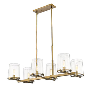 Callista 43-in Linear Chandelier