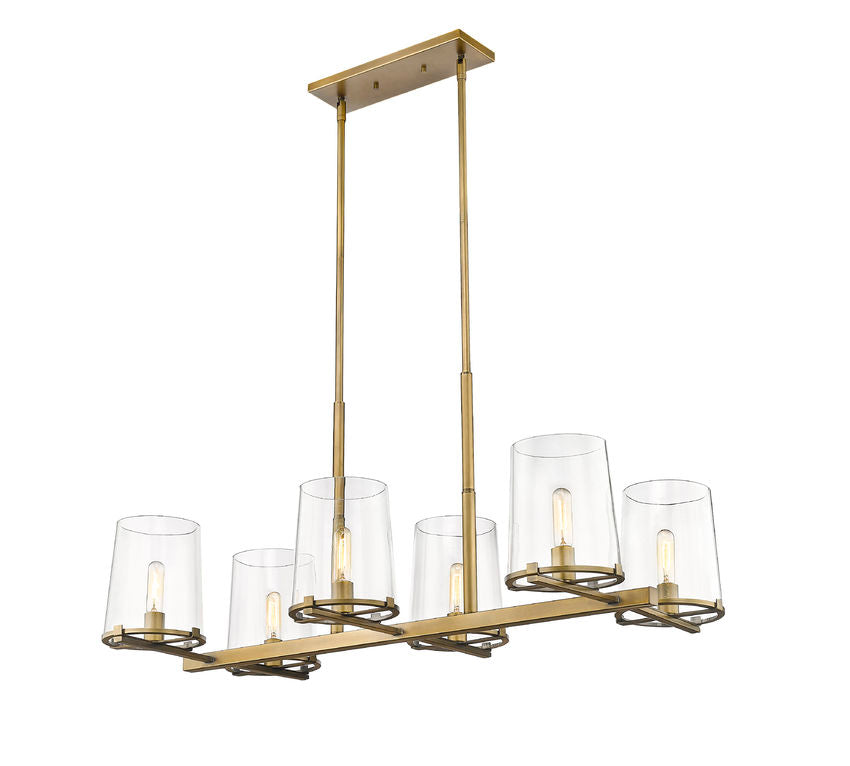 Callista 43-in Linear Chandelier