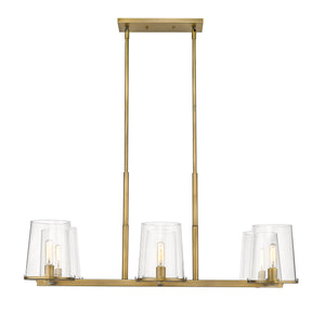 Callista 43-in Linear Chandelier