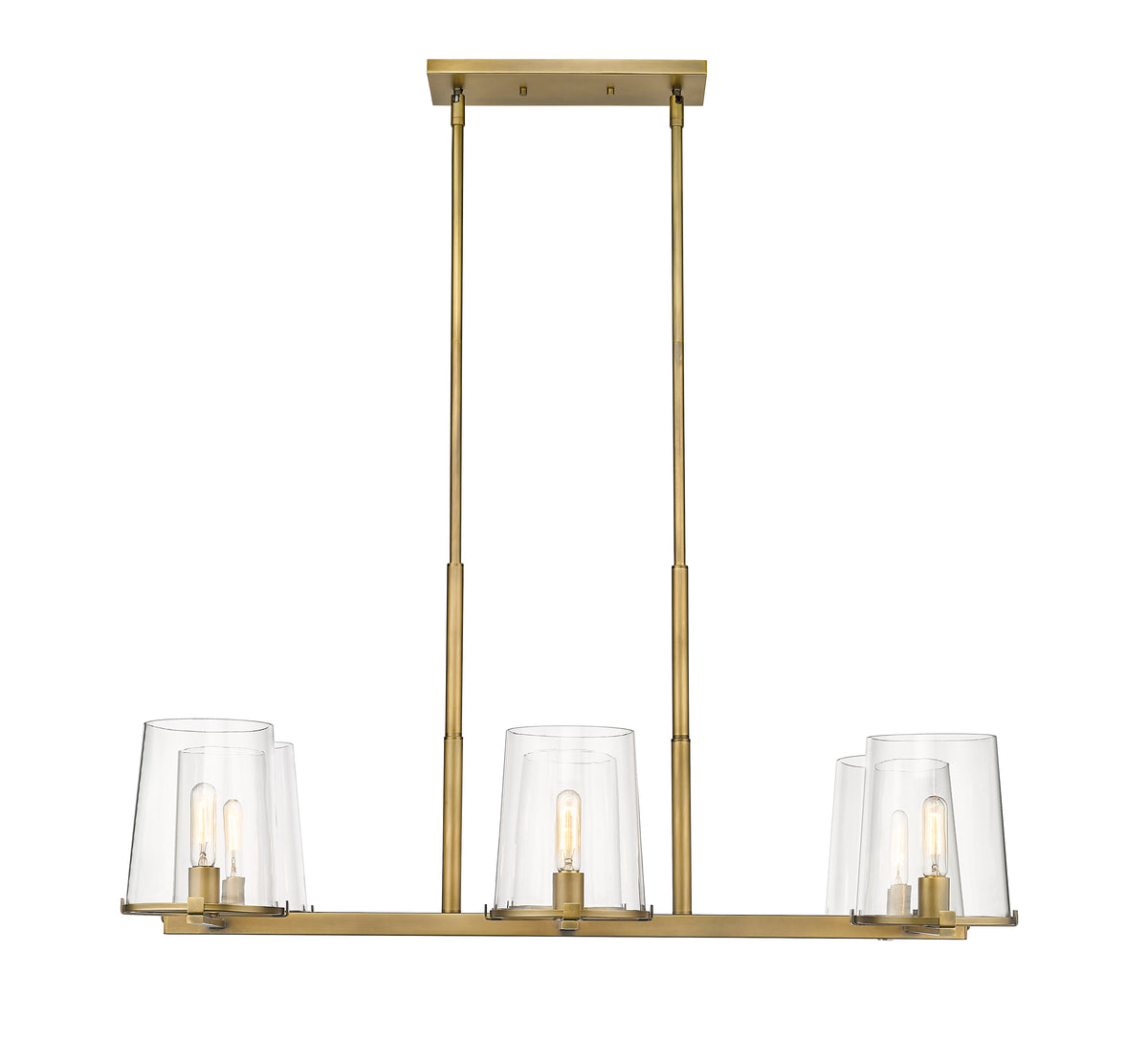 Callista 43-in Linear Chandelier