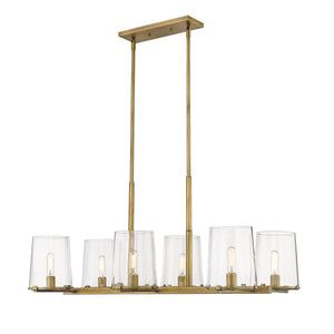 Callista 43-in Linear Chandelier