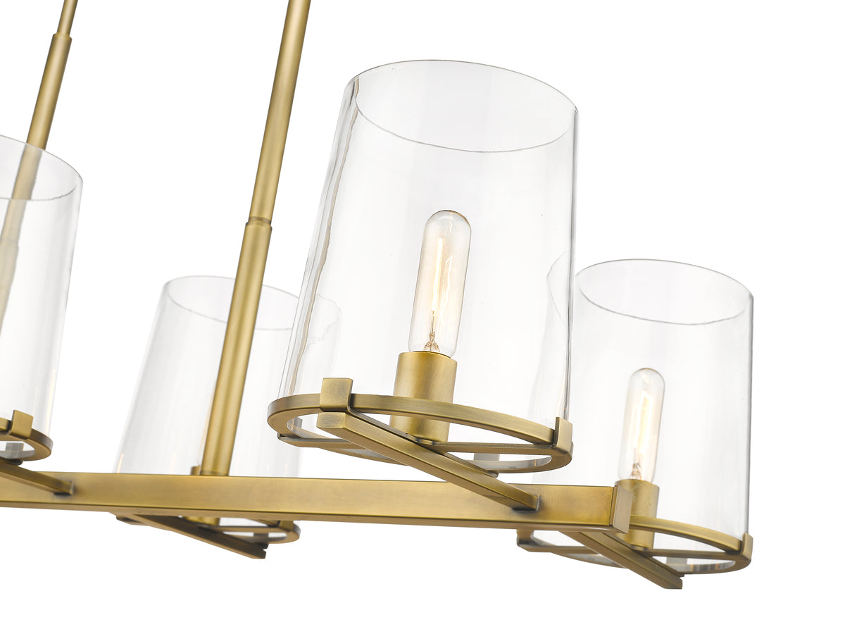 Callista 43-in Linear Chandelier