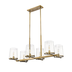 Callista 43-in Linear Chandelier