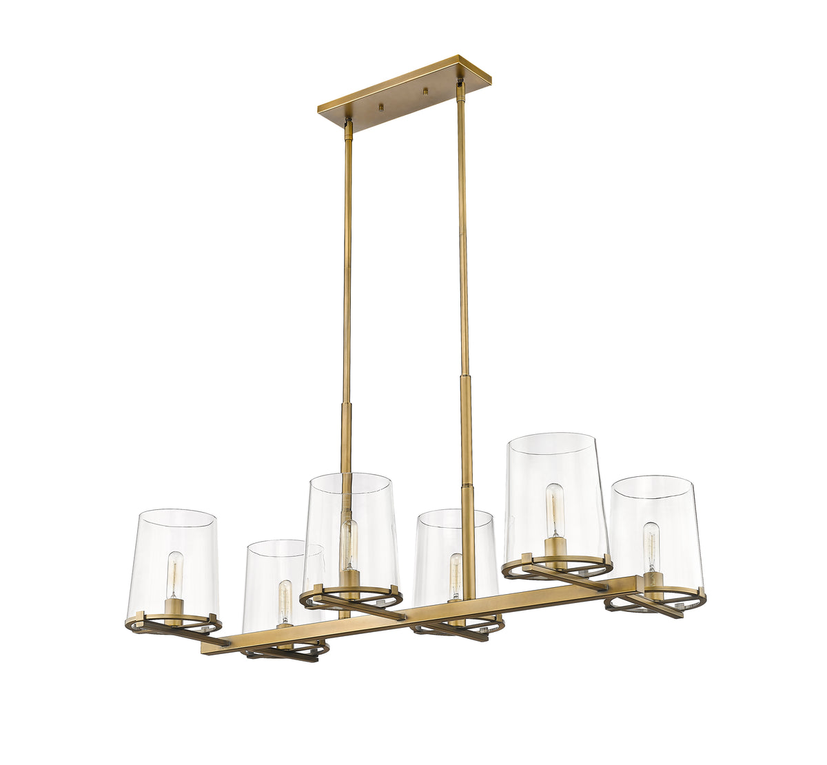 Callista 43-in Linear Chandelier