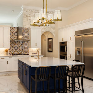 Callista 43-in Linear Chandelier