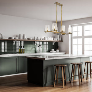 Callista 43-in Linear Chandelier