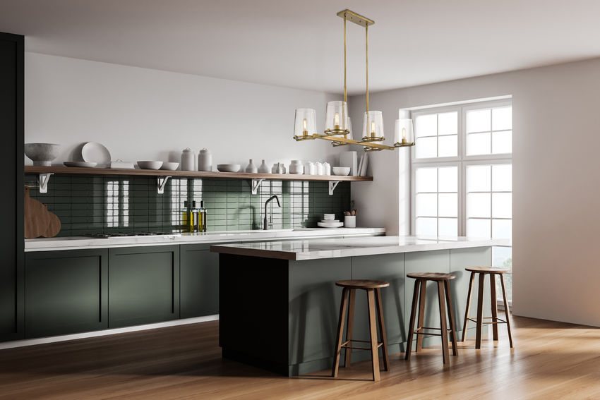 Callista 43-in Linear Chandelier