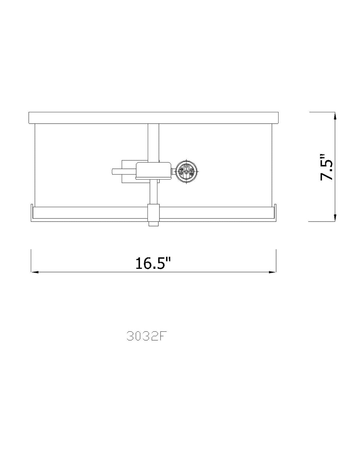 Callista 16.5-in Flush Mount