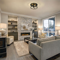 Callista 16.5-in Flush Mount