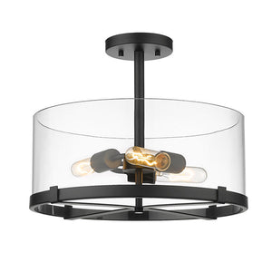 Callista 16.5-in Semi-Flush
