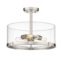 Callista 16.5-in Semi-Flush