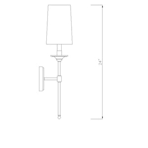 Emily 5.5-in Wall Sconce