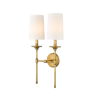 Emily 2 Light Wall Sconce