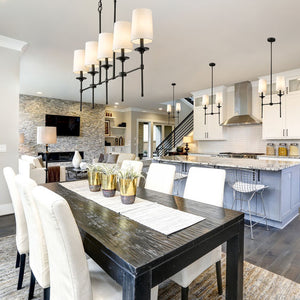 Emily 51-in Linear Chandelier