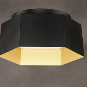 Honeycomb 1-Light LED Flush Mount