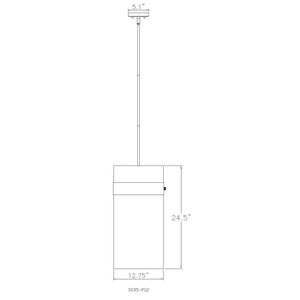 Fontaine 13-in Pendant