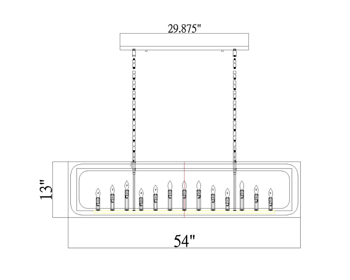 Easton Linear Pendant