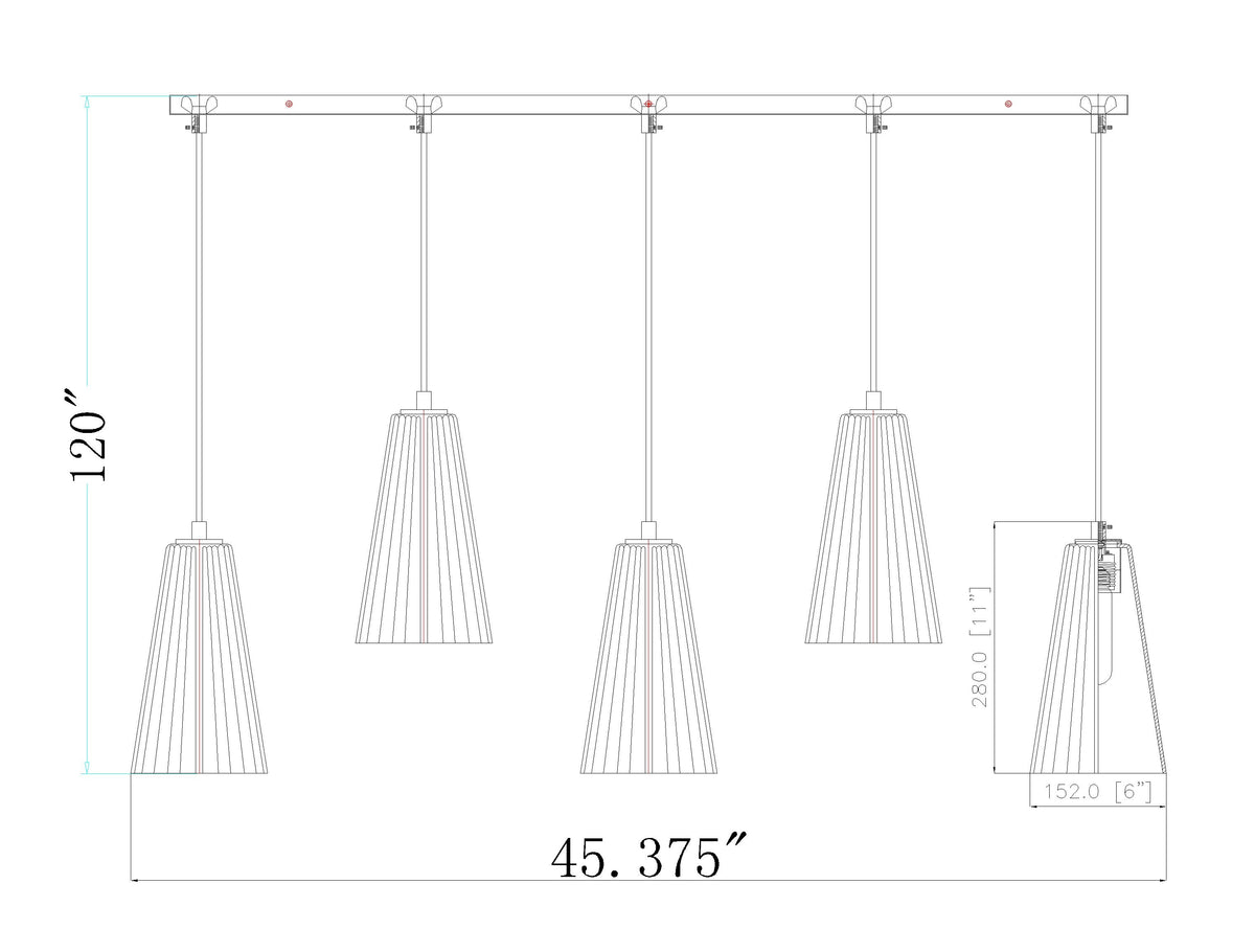 Farrell 42-in Linear