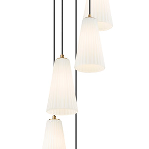 Farrell 12-in Round Multi Pendant