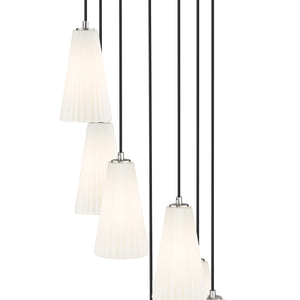 Farrell 18-in Round Multi Pendant