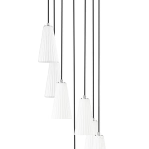 Farrell 18-in Round Multi Pendant