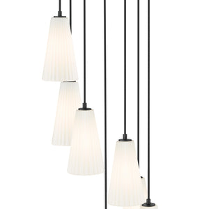 Farrell 18-in Round Multi Pendant