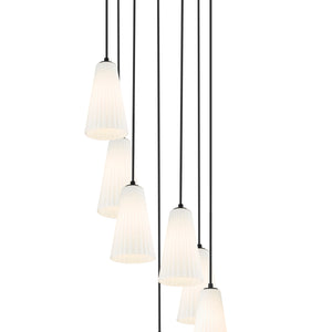 Farrell 18-in Round Multi Pendant