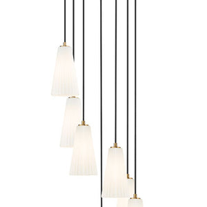 Farrell 18-in Round Multi Pendant