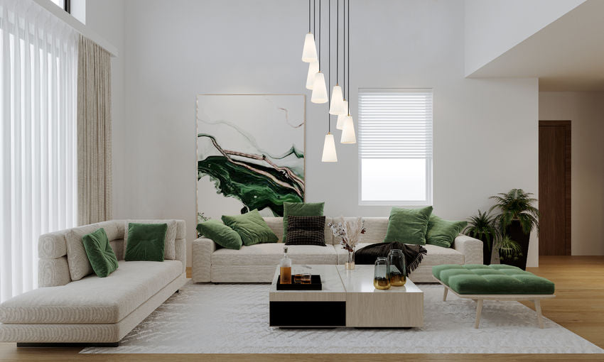 Farrell 18-in Round Multi Pendant