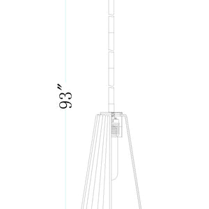 Farrell 6-in Rodded Pendant
