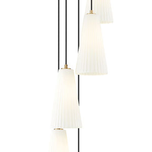 Farrell 12-in Round Multi Pendant