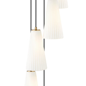 Farrell 12-in Round Multi Pendant